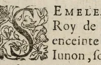 Picture 5 of 13 from Dovze fables de flevves ov fontaines : avec la description pour la peinture, & les epigrammes (1585), leaf 9