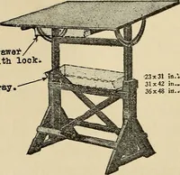 An illustration from Drafting room methods (1918)