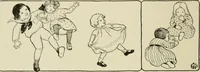 An illustration from Dramatic games and dances for little children (1914)