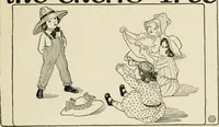 An illustration from Dramatic games and dances for little children (1914)