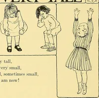 An illustration from Dramatic games and dances for little children (1914)