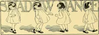 An illustration from Dramatic games and dances for little children (1914)