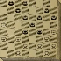 Picture 358 of 619 from Draughts : Gould's problems, critical positions and games by all the greatest players and composers of the world, the whole interspersed with notes on the positions / by Joseph Gould (1895), leaf 115