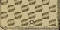 An illustration from Draughts : Gould's problems, critical positions and games by all the greatest players and composers of the world, the whole interspersed with notes on the positions / by Joseph Gould (1895)