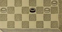 Picture 397 of 619 from Draughts : Gould's problems, critical positions and games by all the greatest players and composers of the world, the whole interspersed with notes on the positions / by Joseph Gould (1895), leaf 125