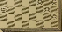 Picture 421 of 619 from Draughts : Gould's problems, critical positions and games by all the greatest players and composers of the world, the whole interspersed with notes on the positions / by Joseph Gould (1895), leaf 131