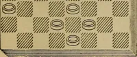 Picture 443 of 619 from Draughts : Gould's problems, critical positions and games by all the greatest players and composers of the world, the whole interspersed with notes on the positions / by Joseph Gould (1895), leaf 136