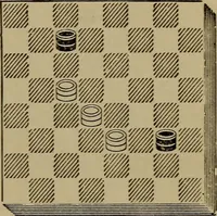 Picture 4 of 619 from Draughts : Gould's problems, critical positions and games by all the greatest players and composers of the world, the whole interspersed with notes on the positions / by Joseph Gould (1895), leaf 14