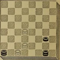 Picture 463 of 619 from Draughts : Gould's problems, critical positions and games by all the greatest players and composers of the world, the whole interspersed with notes on the positions / by Joseph Gould (1895), leaf 143