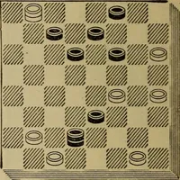 Picture 508 of 619 from Draughts : Gould's problems, critical positions and games by all the greatest players and composers of the world, the whole interspersed with notes on the positions / by Joseph Gould (1895), leaf 157