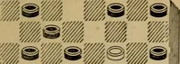 An illustration from Draughts : Gould's problems, critical positions and games by all the greatest players and composers of the world, the whole interspersed with notes on the positions / by Joseph Gould (1895)