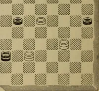 Picture 541 of 619 from Draughts : Gould's problems, critical positions and games by all the greatest players and composers of the world, the whole interspersed with notes on the positions / by Joseph Gould (1895), leaf 167