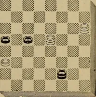 Picture 543 of 619 from Draughts : Gould's problems, critical positions and games by all the greatest players and composers of the world, the whole interspersed with notes on the positions / by Joseph Gould (1895), leaf 168