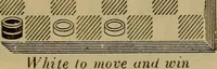Picture 544 of 619 from Draughts : Gould's problems, critical positions and games by all the greatest players and composers of the world, the whole interspersed with notes on the positions / by Joseph Gould (1895), leaf 169