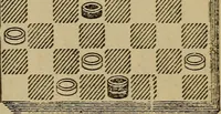 Picture 545 of 619 from Draughts : Gould's problems, critical positions and games by all the greatest players and composers of the world, the whole interspersed with notes on the positions / by Joseph Gould (1895), leaf 170