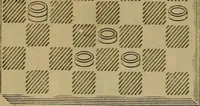 An illustration from Draughts : Gould's problems, critical positions and games by all the greatest players and composers of the world, the whole interspersed with notes on the positions / by Joseph Gould (1895)