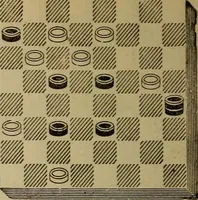 Picture 565 of 619 from Draughts : Gould's problems, critical positions and games by all the greatest players and composers of the world, the whole interspersed with notes on the positions / by Joseph Gould (1895), leaf 179