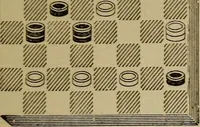 Picture 567 of 619 from Draughts : Gould's problems, critical positions and games by all the greatest players and composers of the world, the whole interspersed with notes on the positions / by Joseph Gould (1895), leaf 180