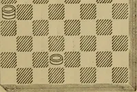 Picture 18 of 619 from Draughts : Gould's problems, critical positions and games by all the greatest players and composers of the world, the whole interspersed with notes on the positions / by Joseph Gould (1895), leaf 19