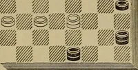 Picture 75 of 619 from Draughts : Gould's problems, critical positions and games by all the greatest players and composers of the world, the whole interspersed with notes on the positions / by Joseph Gould (1895), leaf 35