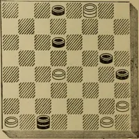 Picture 78 of 619 from Draughts : Gould's problems, critical positions and games by all the greatest players and composers of the world, the whole interspersed with notes on the positions / by Joseph Gould (1895), leaf 35