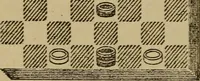 Picture 579 of 619 from Draughts : Gould's problems, critical positions and games by all the greatest players and composers of the world, the whole interspersed with notes on the positions / by Joseph Gould (1895), leaf 357