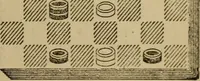 Picture 586 of 619 from Draughts : Gould's problems, critical positions and games by all the greatest players and composers of the world, the whole interspersed with notes on the positions / by Joseph Gould (1895), leaf 358