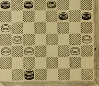 Picture 83 of 619 from Draughts : Gould's problems, critical positions and games by all the greatest players and composers of the world, the whole interspersed with notes on the positions / by Joseph Gould (1895), leaf 37