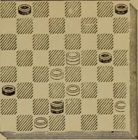 Picture 84 of 619 from Draughts : Gould's problems, critical positions and games by all the greatest players and composers of the world, the whole interspersed with notes on the positions / by Joseph Gould (1895), leaf 38