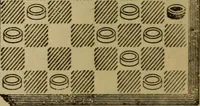 Picture 136 of 619 from Draughts : Gould's problems, critical positions and games by all the greatest players and composers of the world, the whole interspersed with notes on the positions / by Joseph Gould (1895), leaf 53