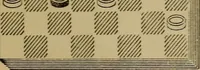 An illustration from Draughts : Gould's problems, critical positions and games by all the greatest players and composers of the world, the whole interspersed with notes on the positions / by Joseph Gould (1895)