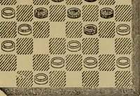 Picture 173 of 619 from Draughts : Gould's problems, critical positions and games by all the greatest players and composers of the world, the whole interspersed with notes on the positions / by Joseph Gould (1895), leaf 65