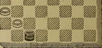 Picture 187 of 619 from Draughts : Gould's problems, critical positions and games by all the greatest players and composers of the world, the whole interspersed with notes on the positions / by Joseph Gould (1895), leaf 69