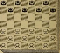 Picture 1 of 619 from Draughts : Gould's problems, critical positions and games by all the greatest players and composers of the world, the whole interspersed with notes on the positions / by Joseph Gould (1895), leaf 7