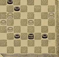 Picture 191 of 619 from Draughts : Gould's problems, critical positions and games by all the greatest players and composers of the world, the whole interspersed with notes on the positions / by Joseph Gould (1895), leaf 70