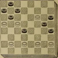 Picture 208 of 619 from Draughts : Gould's problems, critical positions and games by all the greatest players and composers of the world, the whole interspersed with notes on the positions / by Joseph Gould (1895), leaf 75