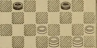 Picture 245 of 619 from Draughts : Gould's problems, critical positions and games by all the greatest players and composers of the world, the whole interspersed with notes on the positions / by Joseph Gould (1895), leaf 84