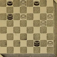 Picture 246 of 619 from Draughts : Gould's problems, critical positions and games by all the greatest players and composers of the world, the whole interspersed with notes on the positions / by Joseph Gould (1895), leaf 85