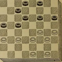 Picture 249 of 619 from Draughts : Gould's problems, critical positions and games by all the greatest players and composers of the world, the whole interspersed with notes on the positions / by Joseph Gould (1895), leaf 85