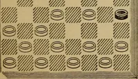 Picture 250 of 619 from Draughts : Gould's problems, critical positions and games by all the greatest players and composers of the world, the whole interspersed with notes on the positions / by Joseph Gould (1895), leaf 86