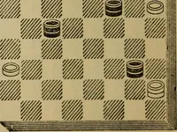 Picture 261 of 619 from Draughts : Gould's problems, critical positions and games by all the greatest players and composers of the world, the whole interspersed with notes on the positions / by Joseph Gould (1895), leaf 89