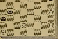 Picture 262 of 619 from Draughts : Gould's problems, critical positions and games by all the greatest players and composers of the world, the whole interspersed with notes on the positions / by Joseph Gould (1895), leaf 90