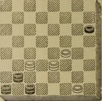 Picture 271 of 619 from Draughts : Gould's problems, critical positions and games by all the greatest players and composers of the world, the whole interspersed with notes on the positions / by Joseph Gould (1895), leaf 91