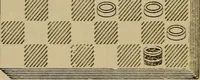 Picture 283 of 619 from Draughts : Gould's problems, critical positions and games by all the greatest players and composers of the world, the whole interspersed with notes on the positions / by Joseph Gould (1895), leaf 94