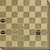 Picture 292 of 619 from Draughts : Gould's problems, critical positions and games by all the greatest players and composers of the world, the whole interspersed with notes on the positions / by Joseph Gould (1895), leaf 98