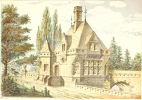 An illustration from The draughtsman's handbook of plan and map drawing, including instructions for the preparation of engineering, architectural, and mechanical drawings (1874)