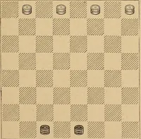An illustration from The draughts-player's guide and companion : a guide to the student, and a companion for the advanced player (1890)