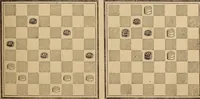 An illustration from The draughts-player's guide and companion : a guide to the student, and a companion for the advanced player (1890)