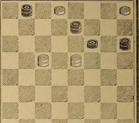 An illustration from The draughts-player's guide and companion : a guide to the student, and a companion for the advanced player (1890)