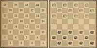 Picture 54 of 72 from The draughts-player's guide and companion : a guide to the student, and a companion for the advanced player (1890), leaf 154